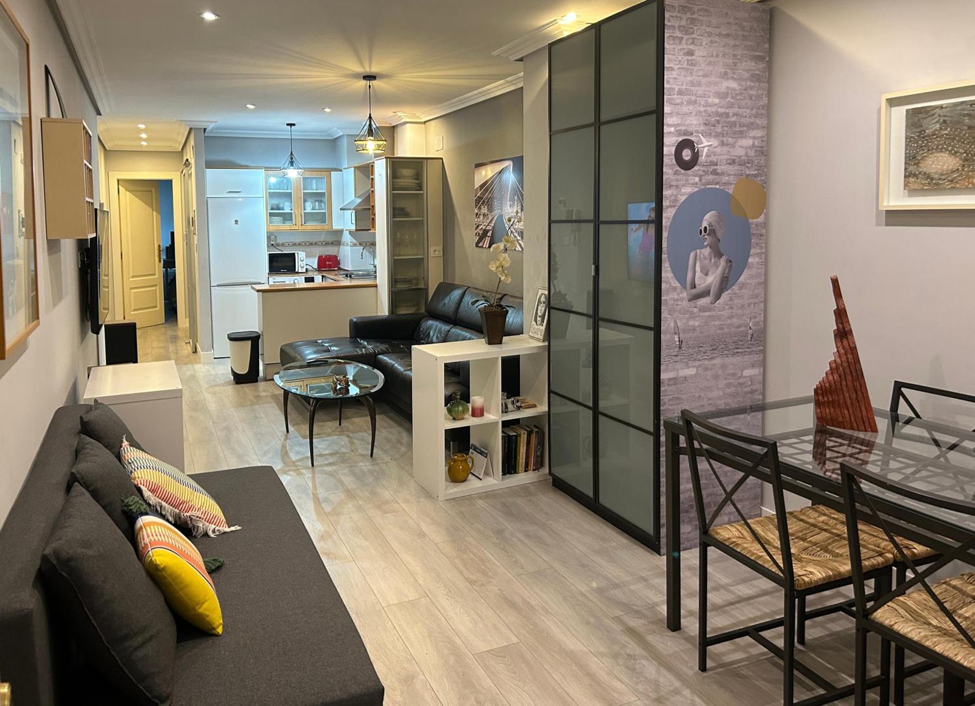 Apartamento Frente Al Guggenheim. Urbanizacion De Lujo En El Centro ビルバオ エクステリア 写真